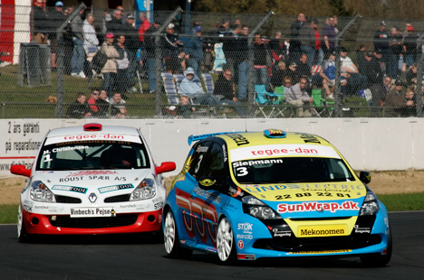 Michael Christensen og Christian Siepmann vandt sidste års løb ved GP Danmark.